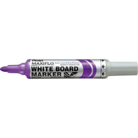 Tāfeles marķieris Pentel Maxiflo MWL5M, 6mm, konisks, violets