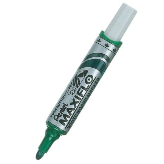 Tāfeles marķieris Pentel Maxiflo MWL5M 6.0mm, konisks, zaļš