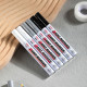 *Permanentais marķieris Deli Paint U500, 2-4mm, sudraba