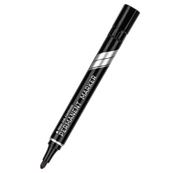Permanentais marķieris Deli U100,1.5mm, konisks, melns