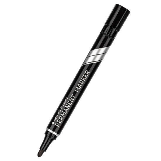 Permanentais marķieris Deli U100,1.5mm, konisks, melns