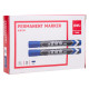 Permanentais marķieris Deli U101, 1.5-5mm, nošķelts, zils