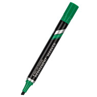 Permanentais marķieris Deli U101, 1.5-5mm, nošķelts, zaļš