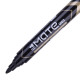Permanentais marķieris Deli Mate U102, 1.5mm, konisks, melns