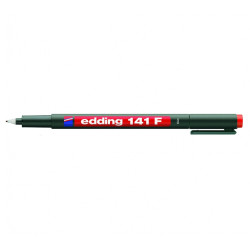 Permanentais marķieris Edding 141F 0.6mm, konisks, sarkans