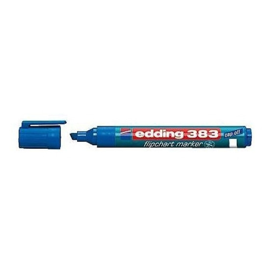 Papīra marķieris Edding Flipchart 383 A8, 1-5mm, nošķelts, zils