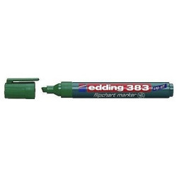 *Papīra marķieris Edding Flipcart 383 A8, 1-5mm, nošķelts, zaļš
