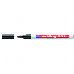 Permanentais marķieris Edding Paint 751 1-2.0mm, konisks, melns