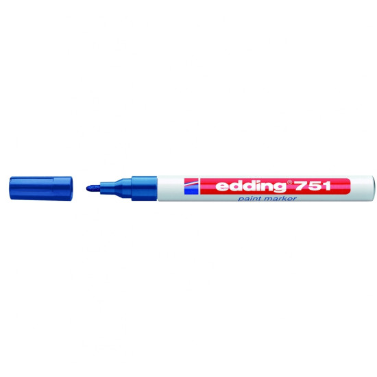 Permanentais marķieris Edding Paint 751 1-2.0mm, konisks, zils