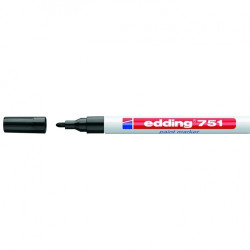 Permanentais marķieris Edding Paint 751 1-2.0mm, konisks, dzeltens