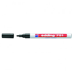 Permanentais marķieris Edding Paint 751 1-2.0mm, konisks, dzeltens