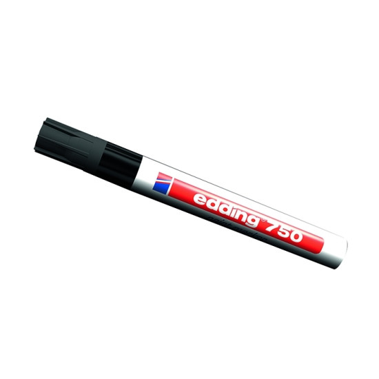 Permanentais marķieris Edding Paint 750 2-4.0mm, konisks, melns