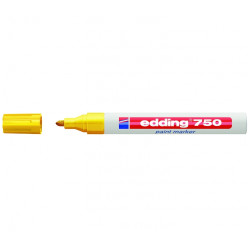 Permanentais marķieris Edding Paint 750 2-4.0mm, konisks, dzeltens