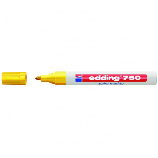 Маркер Edding 750, Yellow, Термостойкий