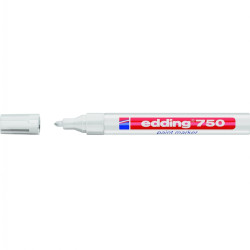 Permanentais marķieris Edding Paint 750 2-4.0mm, konisks, balts