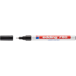 Permanentais marķieris Edding Paint 780 0.8mm, konisks, melns