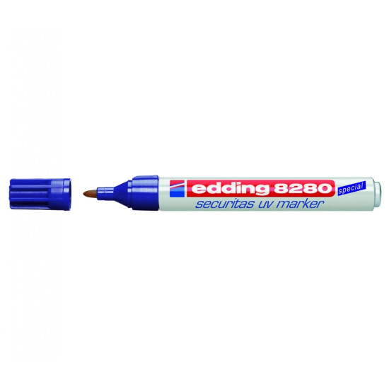 Permanentais UV marķieris Edding E8280 1.5-3.0mm, konisks, caurspīdīgs
