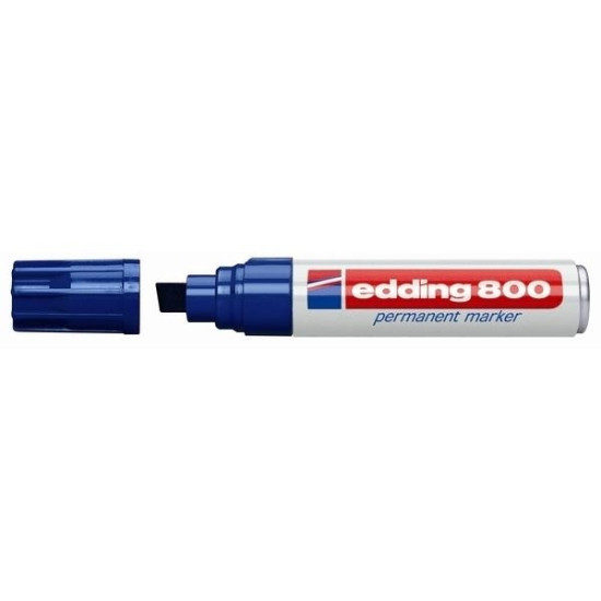 Permanentais marķieris Edding 800 4-12mm, nošķelts, zils