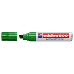 Permanentais marķieris Edding 800 4-12mm, nošķelts, zaļš
