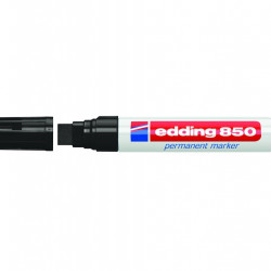 Permanentais marķieris Edding 850 5-16.0mm, nošķelts, melns