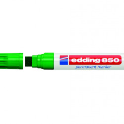 *Permanentais marķieris Edding 850 5-16.0mm, nošķelts, zaļš