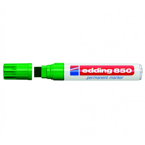 *Permanentais marķieris Edding 850 5-16.0mm, nošķelts, zaļš
