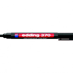 Permanentais marķieris Edding 370 1.0mm, konisks, melns