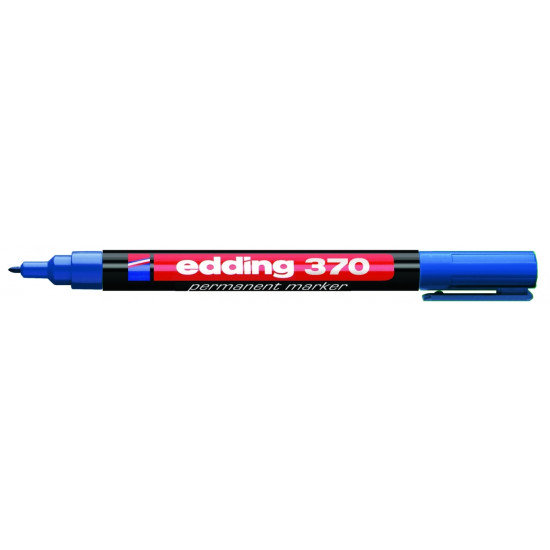 Маркер Edding 370, Blue, Заправляемый