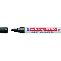 Permanentais marķieris Edding Paint 8750 2-4.0mm, konisks, melns