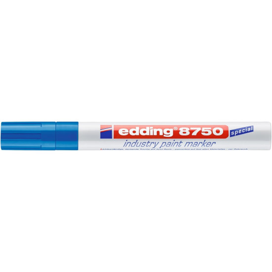 Permanentais marķieris Edding Paint 8750 2-4.0mm, konisks, zils