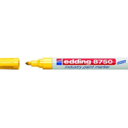 Permanentais marķieris Edding Paint 8750 2-4.0mm, konisks, dzeltens