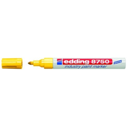 Permanentais marķieris Edding Paint 8750 2-4.0mm, konisks, dzeltens