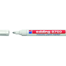 Permanentais marķieris Edding Paint 8750 2-4.0mm, konisks, balts