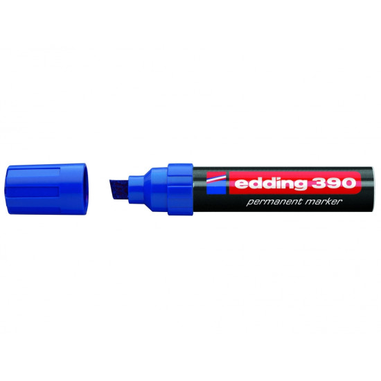 *Permanentais marķieris Edding E390 4-12.0mm, nošķelts, zils
