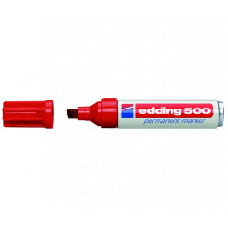 Permanentais marķieris Edding 500 2-7.0mm, nošķelts, sarkans