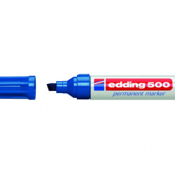 *Permanentais marķieris Edding 500 2-7.0mm, nošķelts, zils