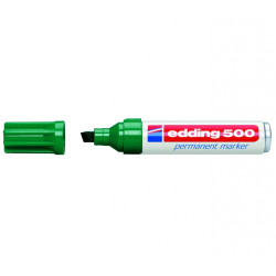 *Permanentais marķieris Edding 500, 2-7mm, zaļš