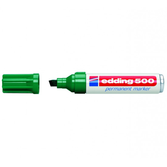 *Permanentais marķieris Edding 500, 2-7mm, zaļš