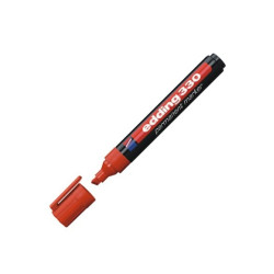 Permanentais marķieris Edding 330 A8 1-5mm, nošķelts, sarkans