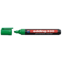 Permanentais marķieris Edding 330 A8 1-5mm, nošķelts, zaļš