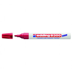 *Permanentais marķieris Edding 8300, 1.5-3mm, konisks, sarkans