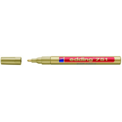 Permanentais marķieris Edding Paint 751 1-2.0mm, konisks, zelta
