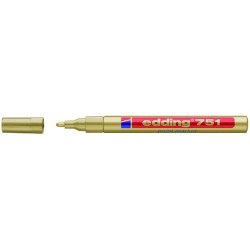Маркер-краска Edding 750, Gold, Термостойкий