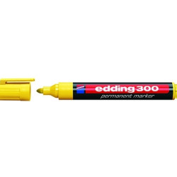 Permanentais marķieris Edding 300 A8 1.5-3.0mm, konisks, dzeltens