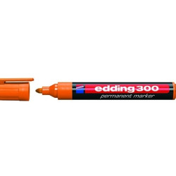 Permanentais marķieris Edding 300 A8 1.5-3.0mm, konisks, oranžs