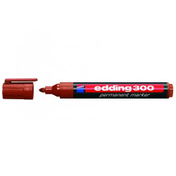 Permanentais marķieris Edding 300 A8 1.5-3.0mm, konisks, brūns