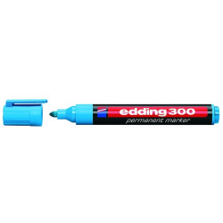 Permanentais marķieris Edding 300 A8 1.5-3.0mm, konisks, gaiši zils