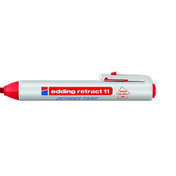 *Automātisks Permanentais marķieris Edding 11, 1.5-3mm, konisks, sarkans