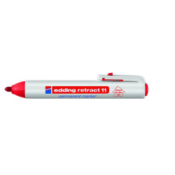 *Automātisks Permanentais marķieris Edding 11, 1.5-3mm, konisks, sarkans