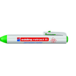 *Automātisks Permanentais marķieris Edding 11, 1.5-3mm, konisks, zaļš